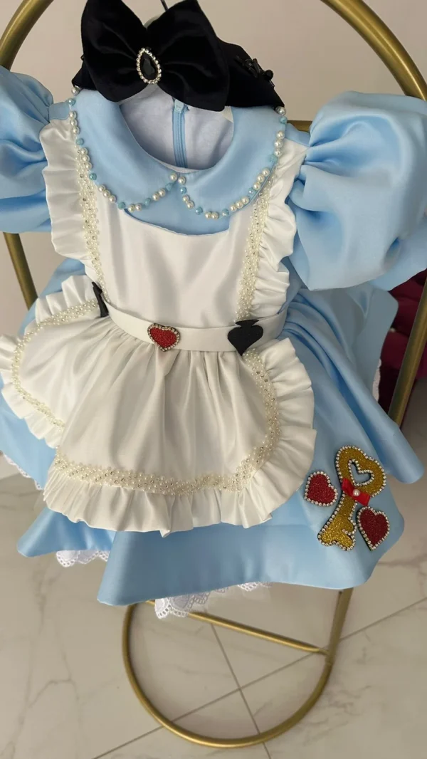 Alice in Wonderland Dress 2 - Image 4