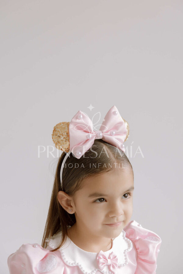 Minnie Mouse Pink / Gold - Image 3