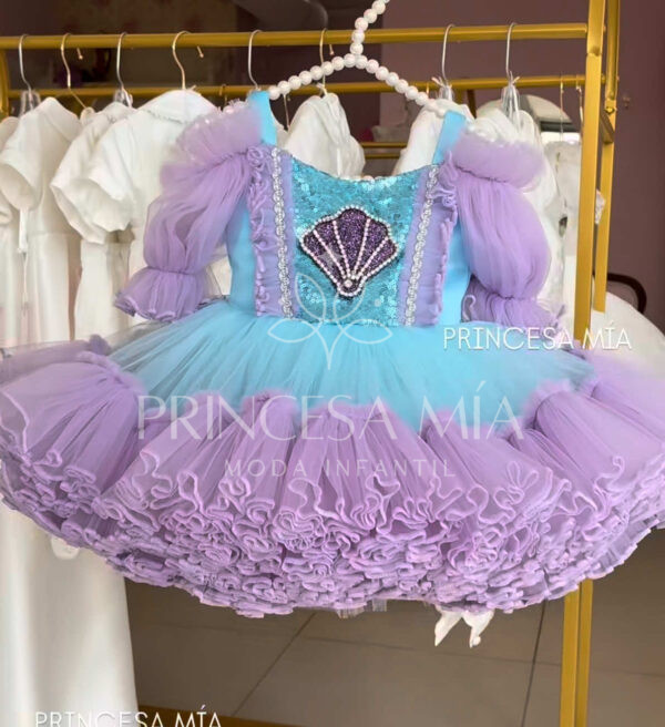 little mermaid tule