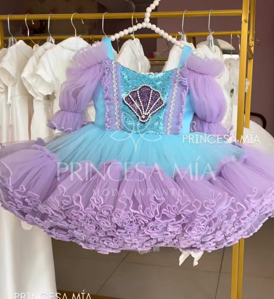 little mermaid tule